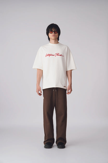 CAMISETA MARFIL - RELAXED FIT