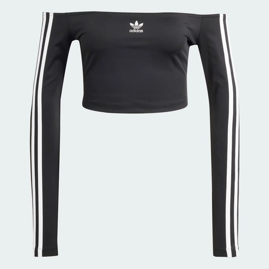 OFFSHOULDER LONG SLEVE NEGRO
