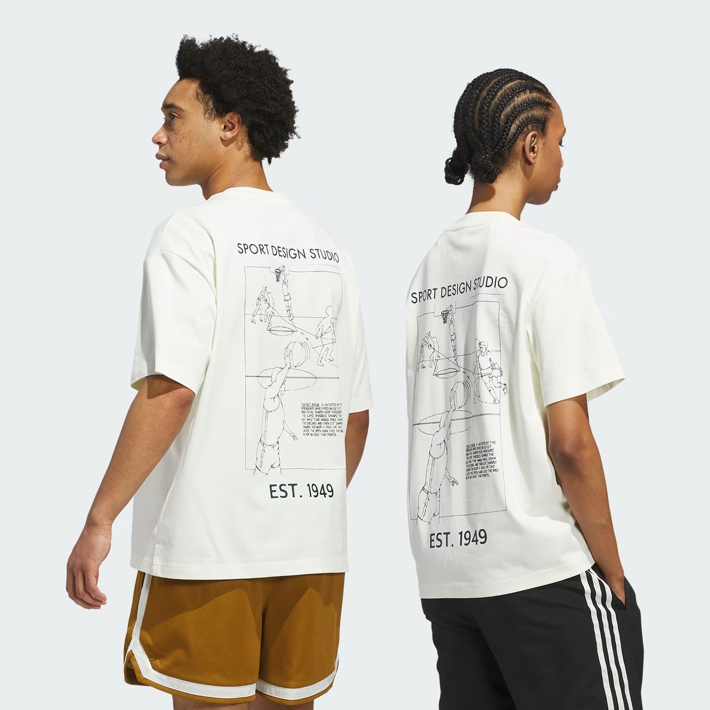 CAMISETA ADIDAS SD GFX MARFIL