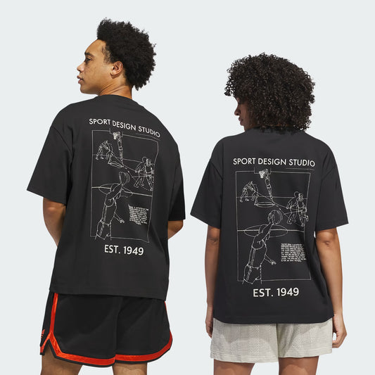 CAMISETA ADIDAS SD GFX NEGRO