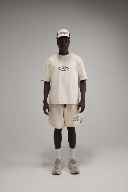 KHAKI COTTON SHORTS