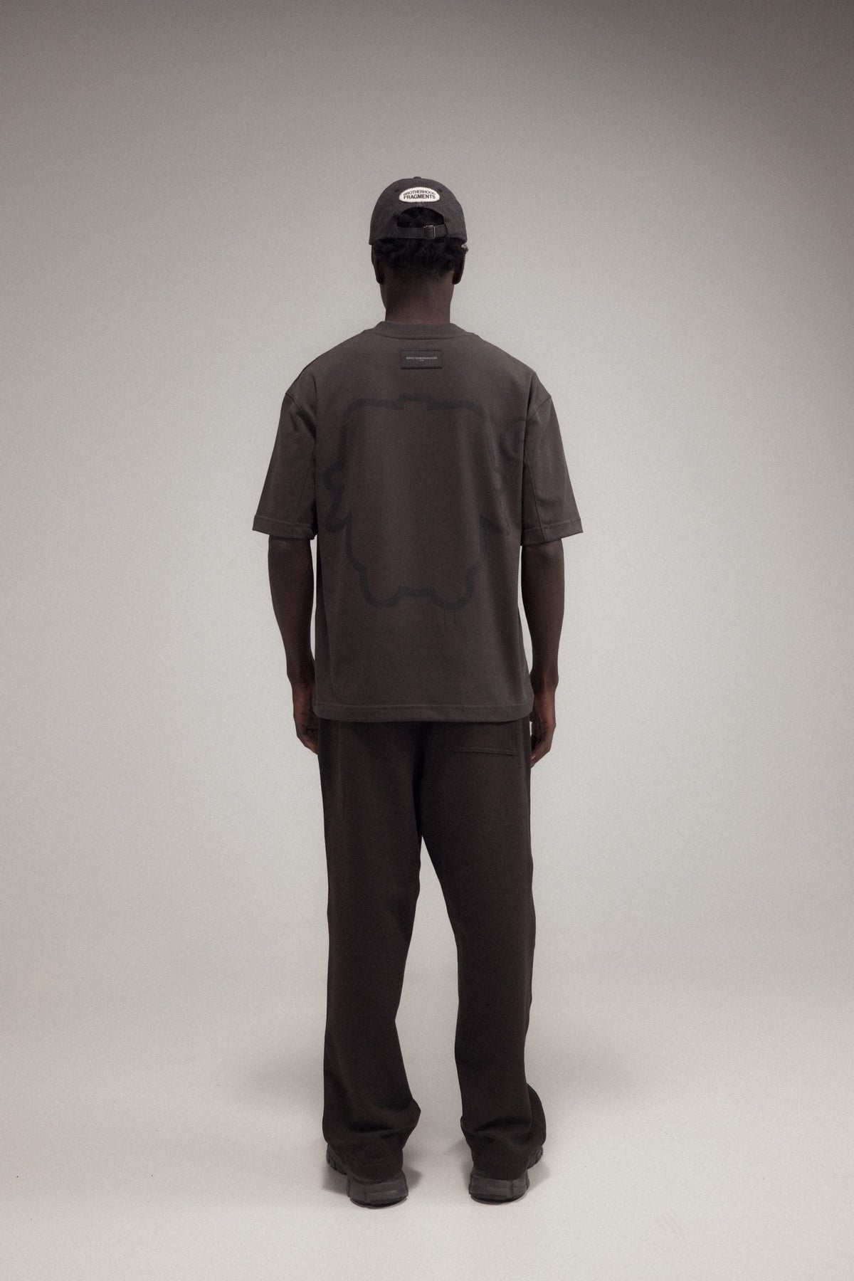 TAG GRAY OVERSIZED TEE