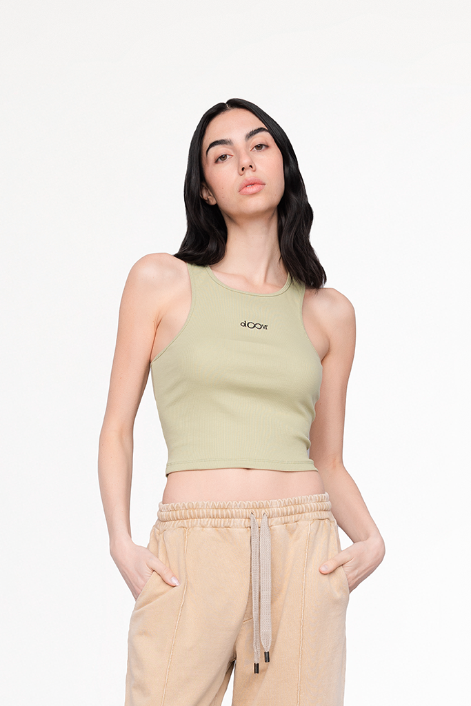 D TANK TOP OLIVE