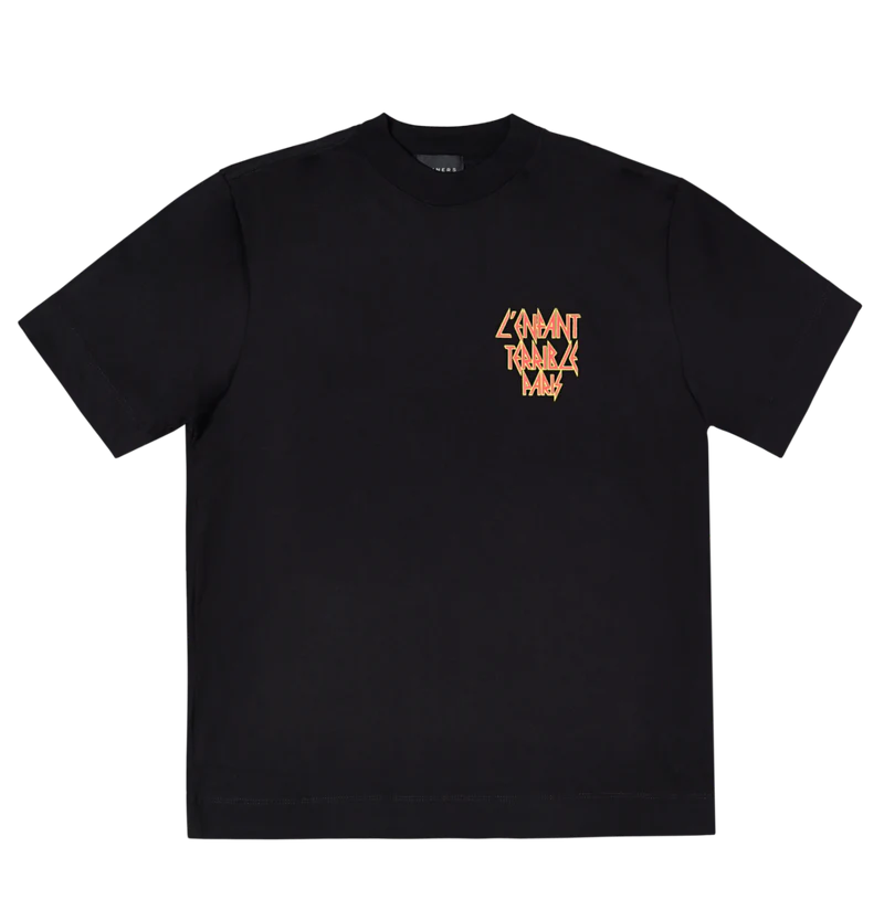 DEF SINNERS BLACK T-SHIRT