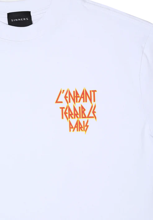 DEF SINNERS WHITE T-SHIRT