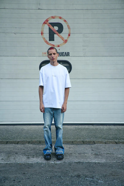 SINNERS LOGO WHITE T-SHIRT