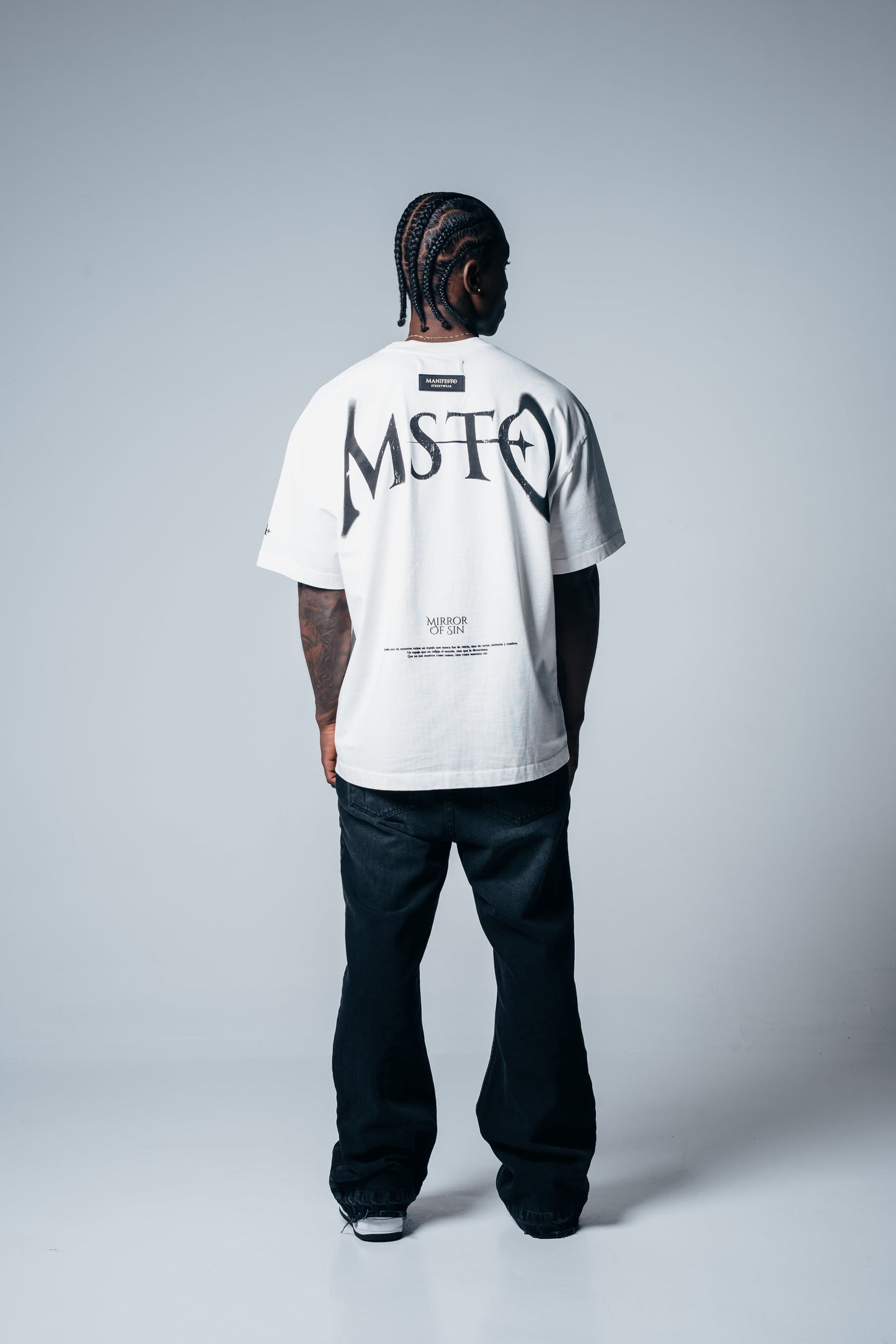 CAMISETA OVERSIZE BÁSICA MOF CRUDA