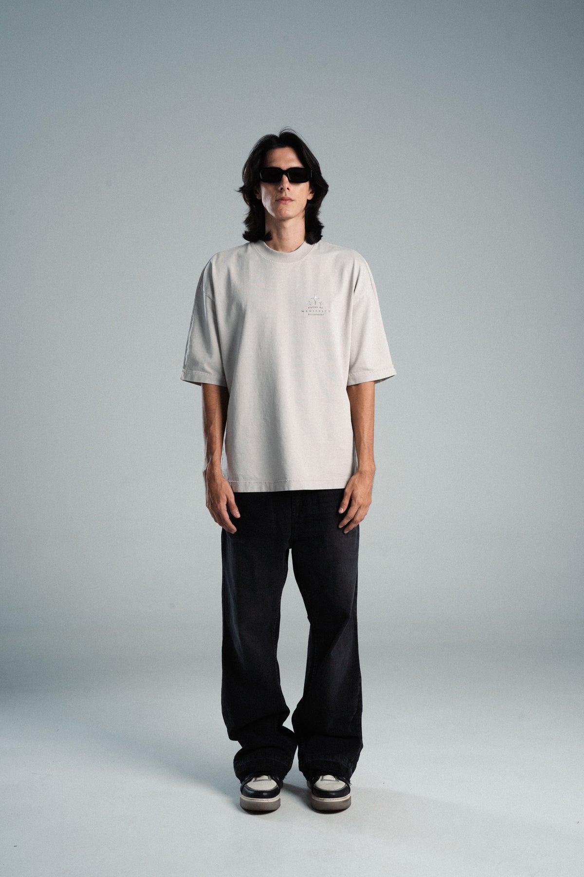 CAMISETA OVERSIZE CRUCETAS MOONBEAN FRAGMENTS