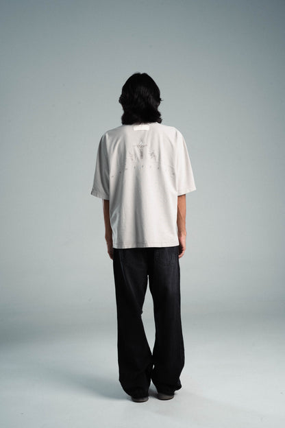 CAMISETA OVERSIZE CRUCETAS MOONBEAN FRAGMENTS