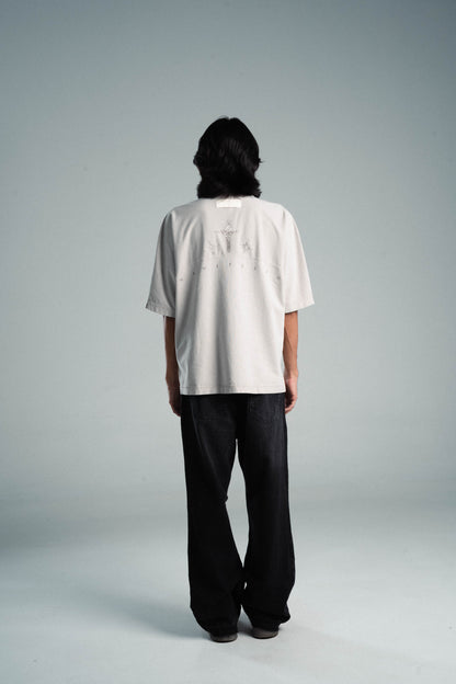 CAMISETA OVERSIZE CRUCETAS MOONBEAN FRAGMENTS