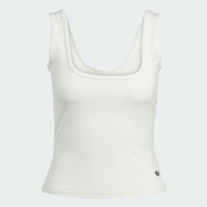 JW5988 TOP SIN MANGAS P ESS TANK TOP BLANUB