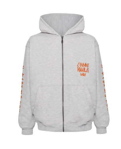 DEF SINNERS GRAY HOODIE