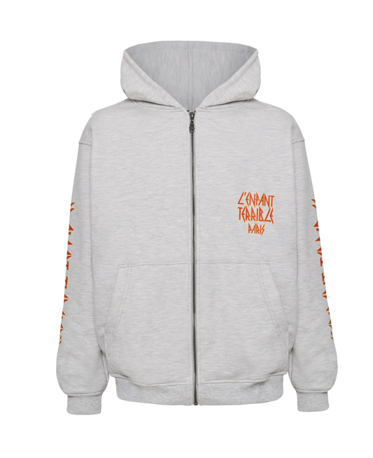DEF SINNERS GRAY HOODIE