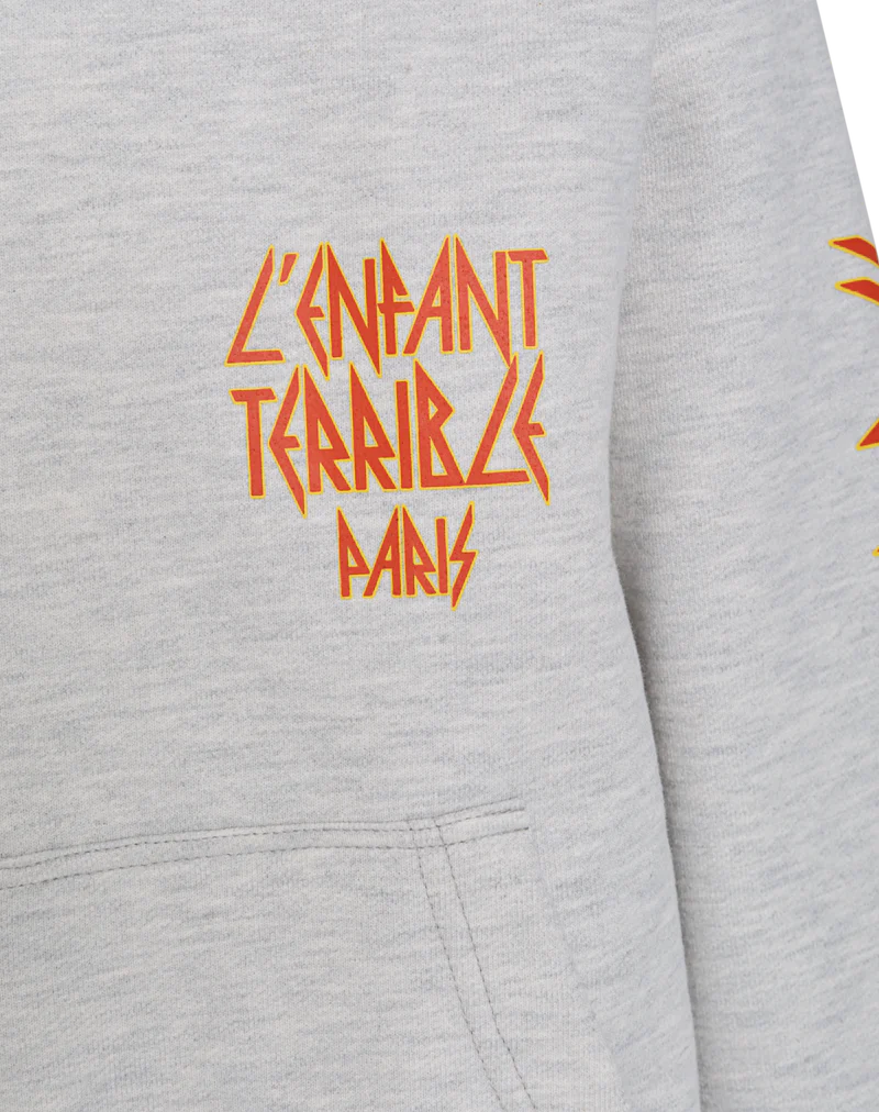 DEF SINNERS GRAY HOODIE