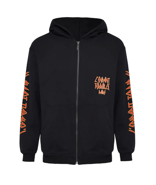 DEF SINNERS BLACK HOODIE