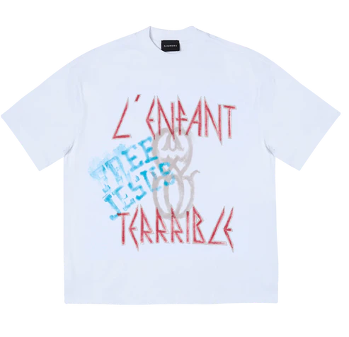 ENFANT MONOGRAM WHITE T-SHIRT