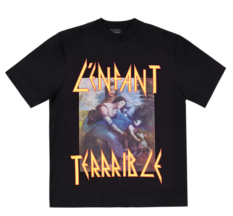 L'ENFANT TERRIBLE BLACK T-SHIRT