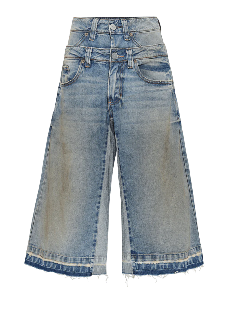DENIM JORTS