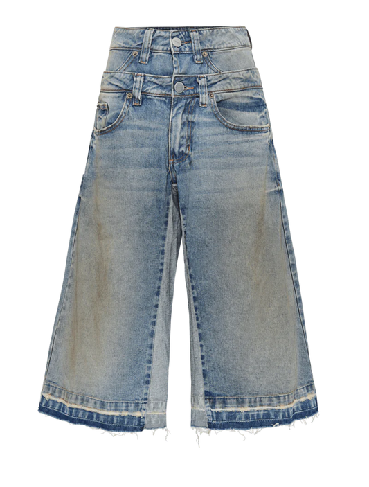 DENIM JORTS