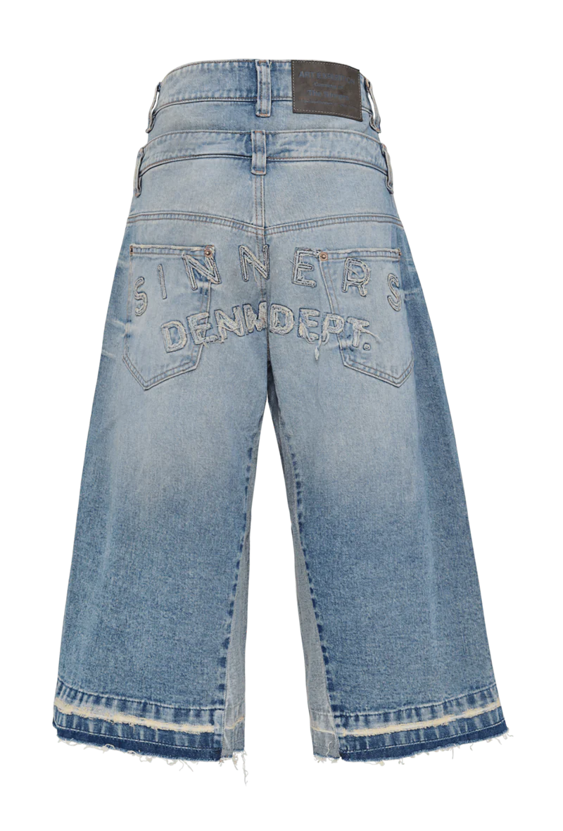 DENIM JORTS