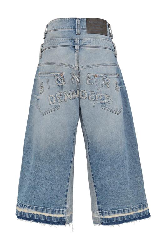 DENIM JORTS