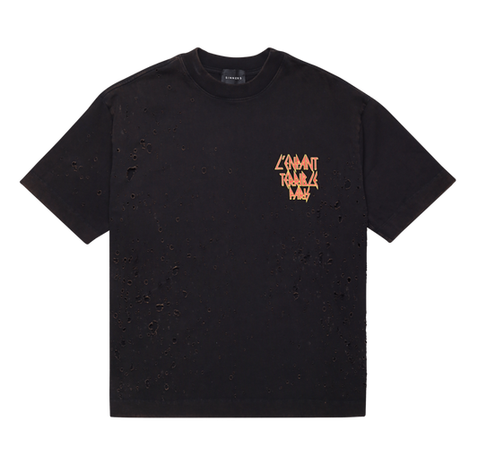 DEF SINNERS SHOTGUN BLACK T-SHIRT