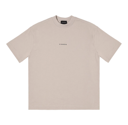 SINNERS LOGO BUTTER T-SHIRT
