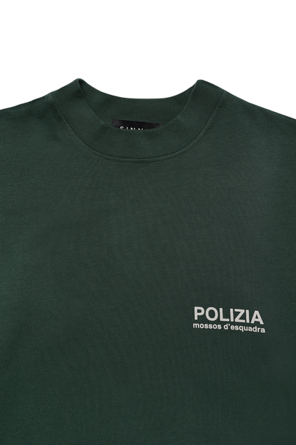 POLIZIA GREEN DOUBLE SLEEVE