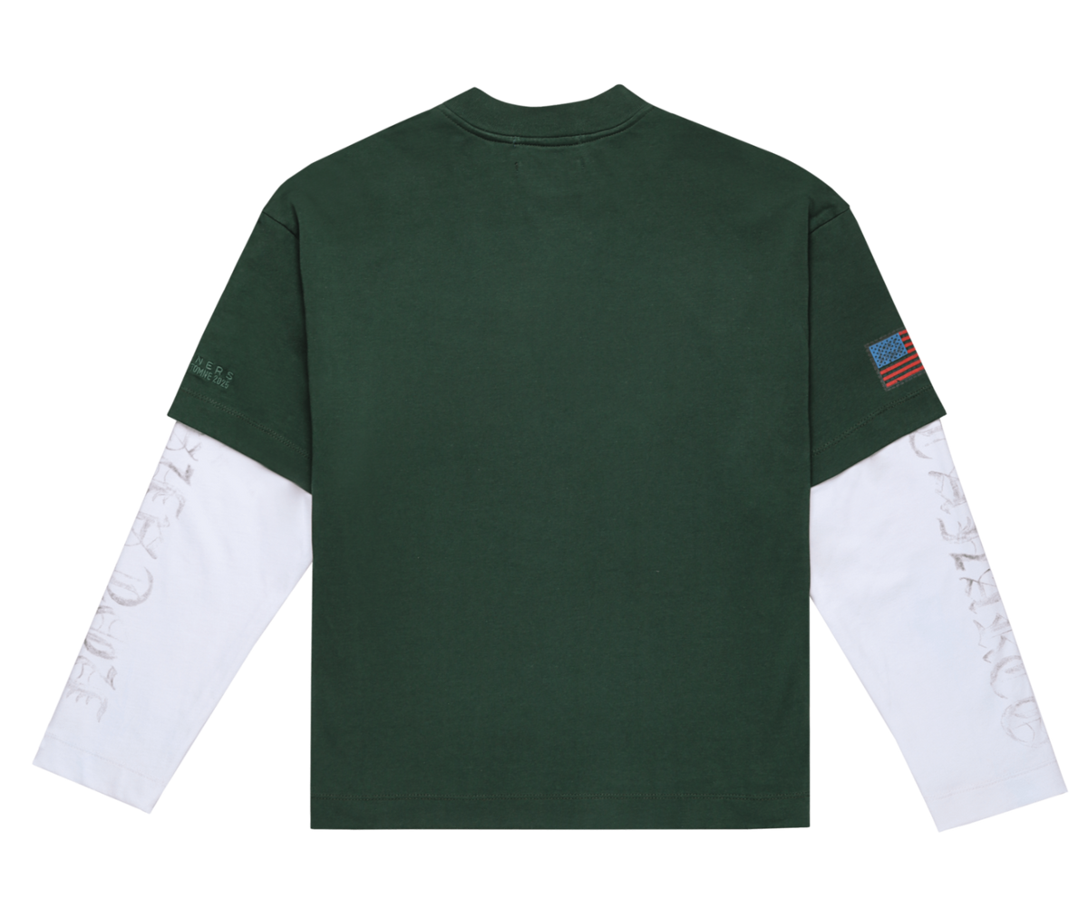 POLIZIA GREEN DOUBLE SLEEVE