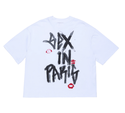 SEX IN PARIS WHITE T-SHIRT