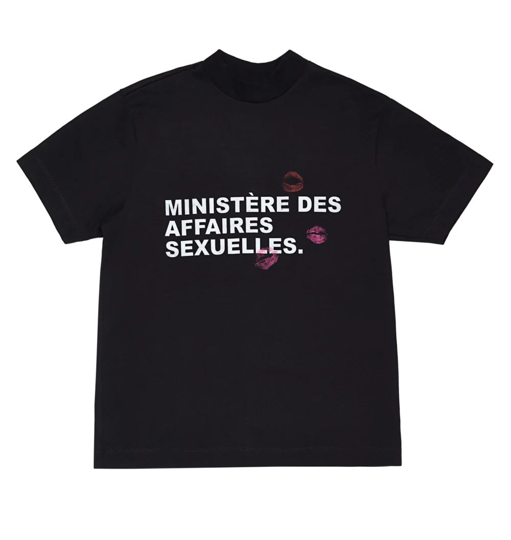MINISTERE BLACK REGULAR T-SHIRT