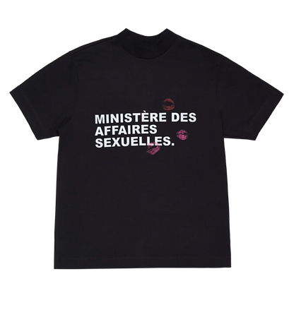 MINISTERE BLACK REGULAR T-SHIRT