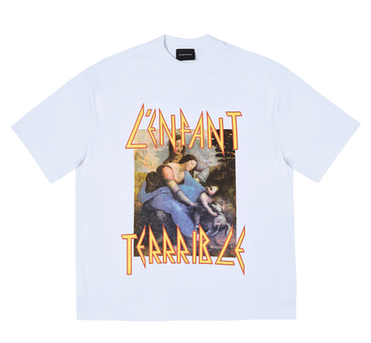 L'ENFANT TERRIBLE WHITE T-SHIRT