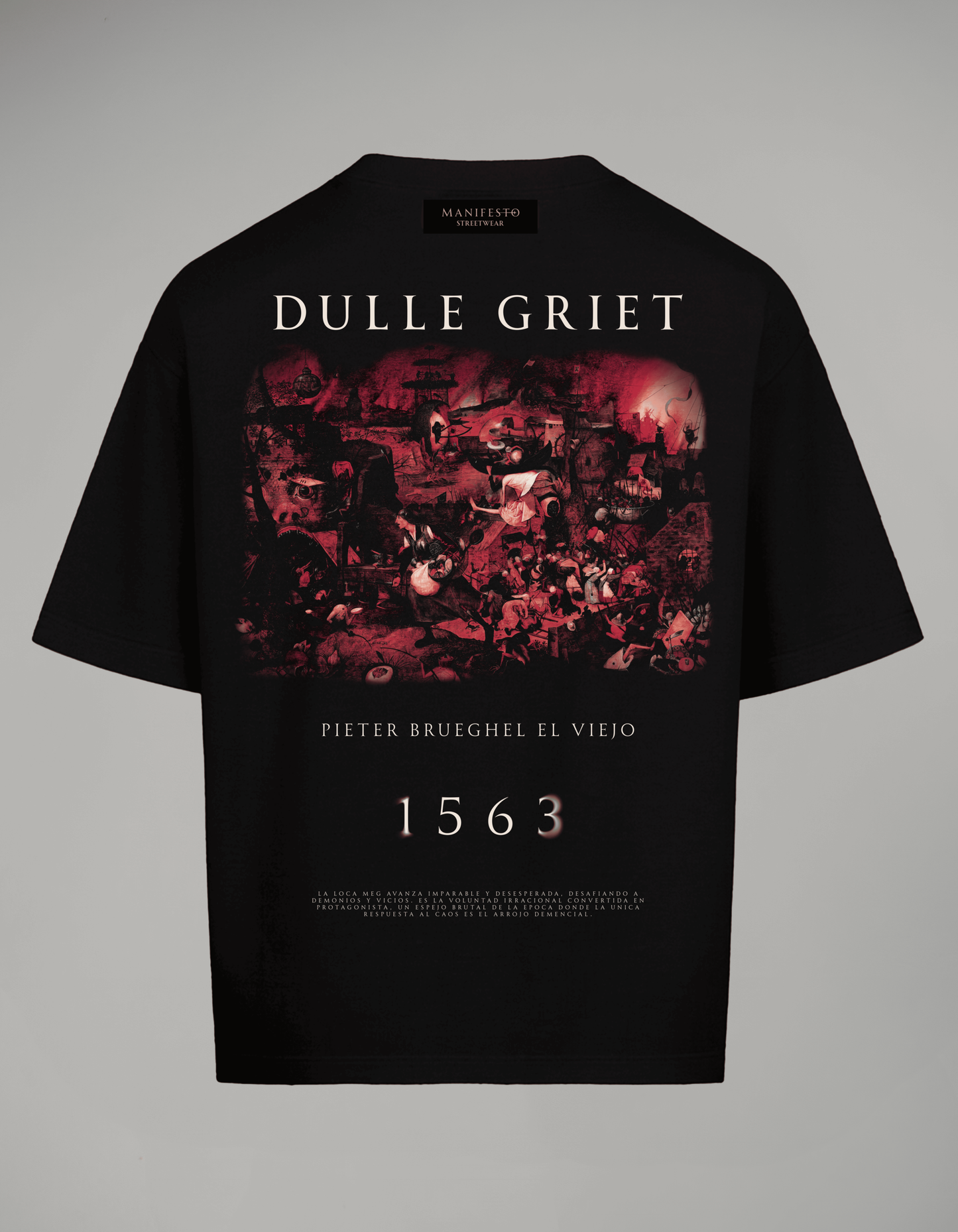 CAMISETA OVERSIZE DULLET GRIET