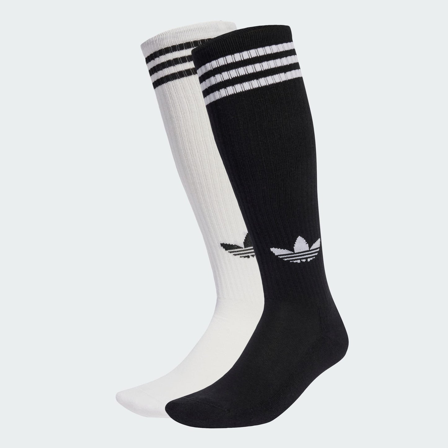 JV7413 3S KNEE S 2P BLANCO/NEGRO SOCKS