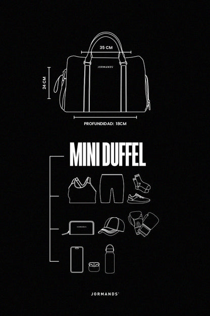 Dark Blue Mini Duffel Bag