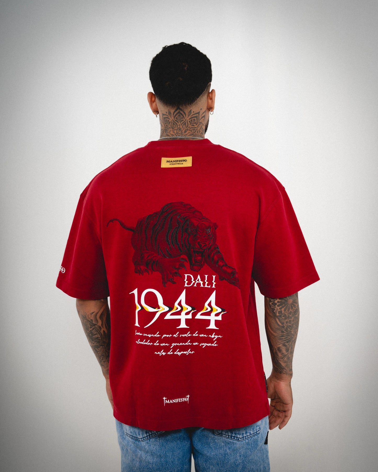 CAMISETA OVERSIZE SUEÑO TIGRE