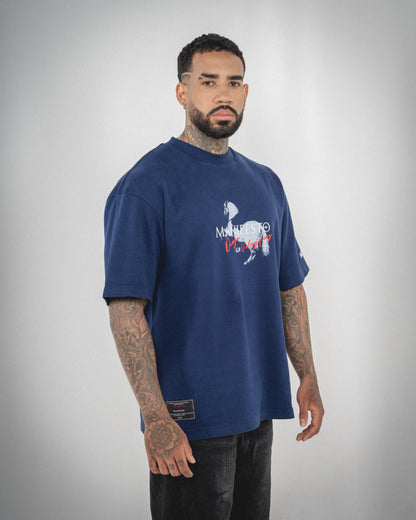 CAMISETA OVERSIZE CABALLO BLANCO