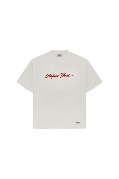 CAMISETA MARFIL - RELAXED FIT