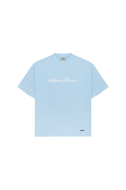 CAMISETA CELESTE - RELAXED FIT