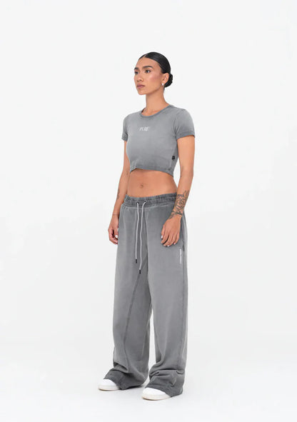 AUREA GREY CROP TOP