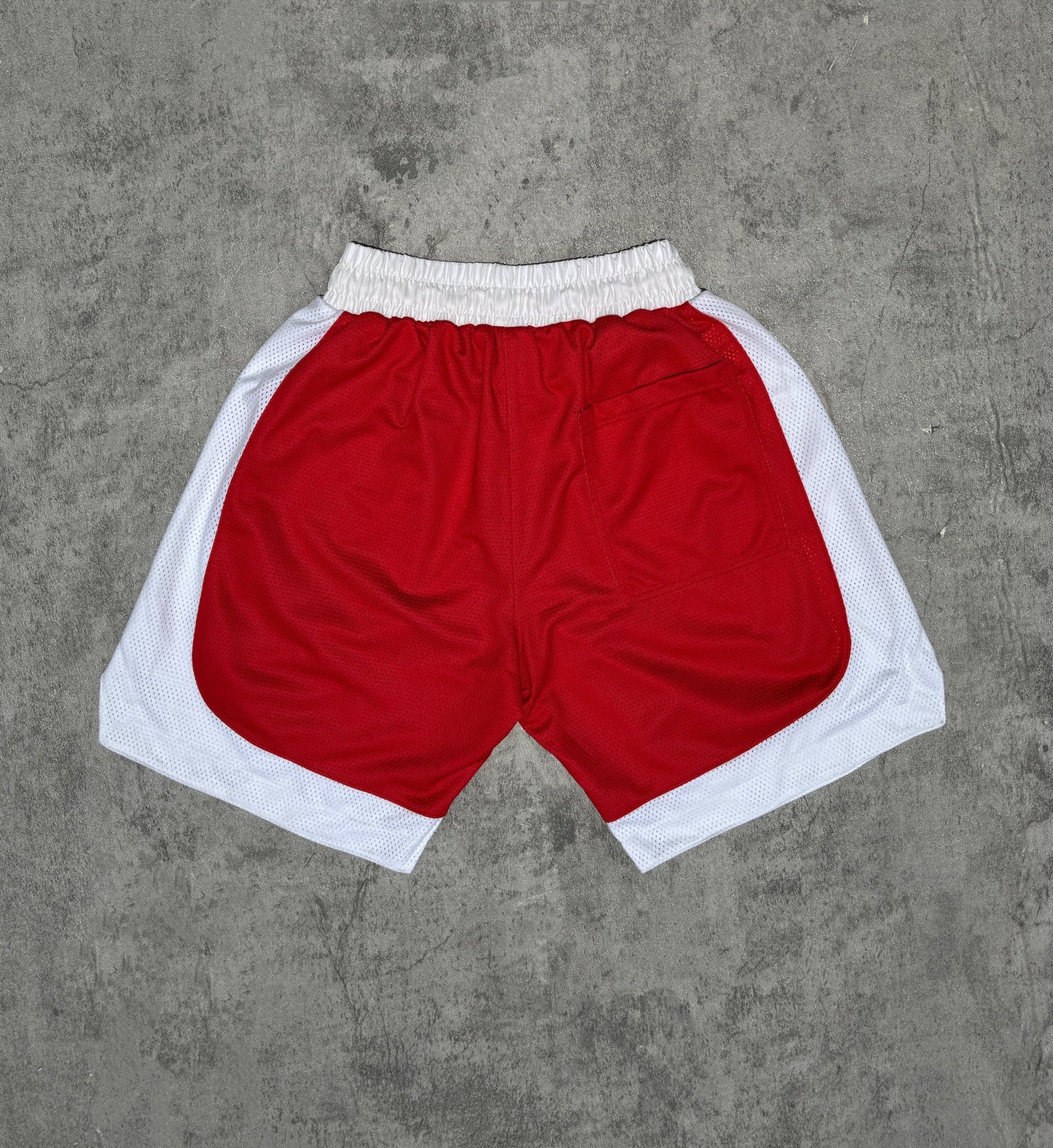 KNOCKOUT RED SHORTS