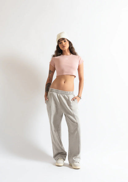 MONCLAIR PINK CROP TOP