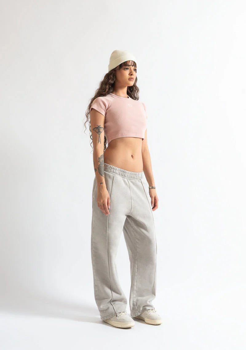 MONCLAIR PINK CROP TOP