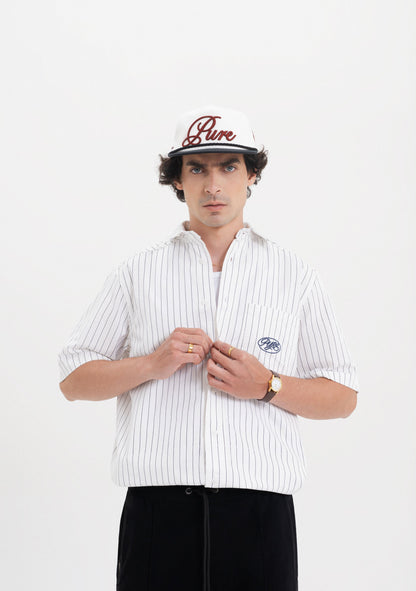 Across The Lines Button Shirt