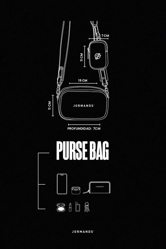 BLACK PURSE BAG
