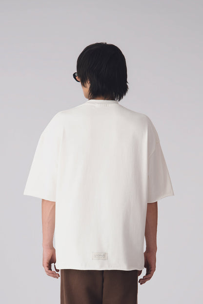 CAMISETA MARFIL - RELAXED FIT