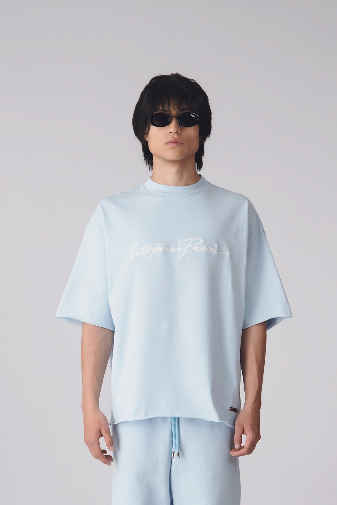 CAMISETA CELESTE - RELAXED FIT