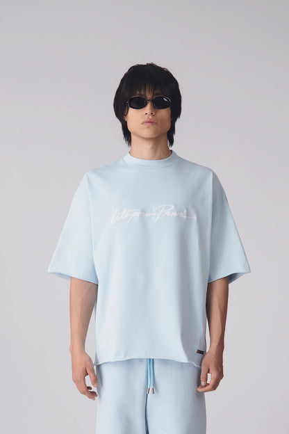 CAMISETA CELESTE - RELAXED FIT
