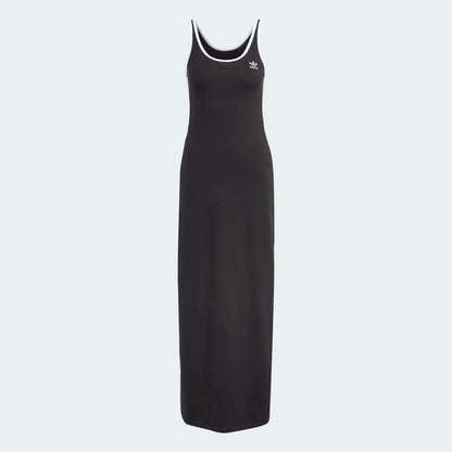 TANK DRESS NEGRO/BLANCO ADICOLOR 3 RAYAS